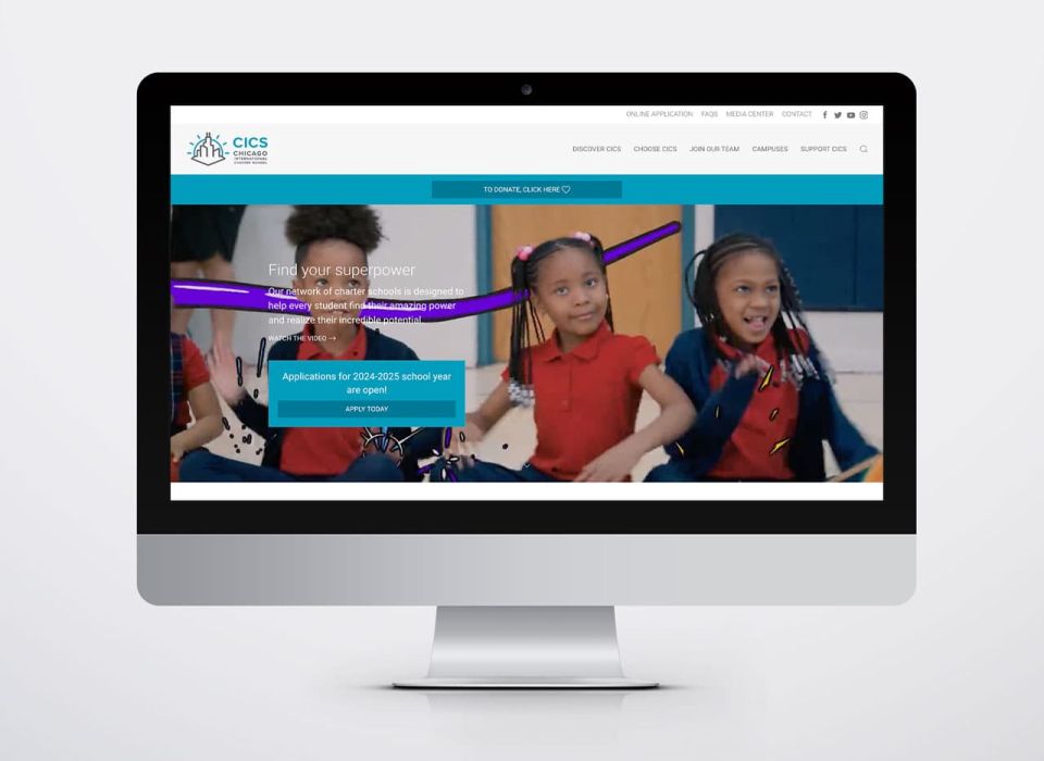 Chicago International Charter Schools (CICS) Website